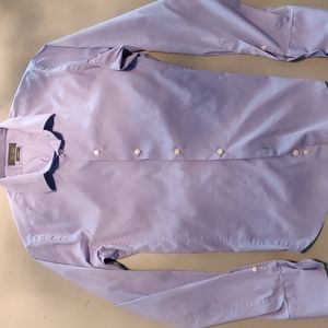 Zara Men Slim fit light blue dress shirt